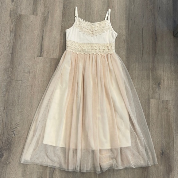 Zunie Dresses Zunie Lace Maxi Dress Poshmark